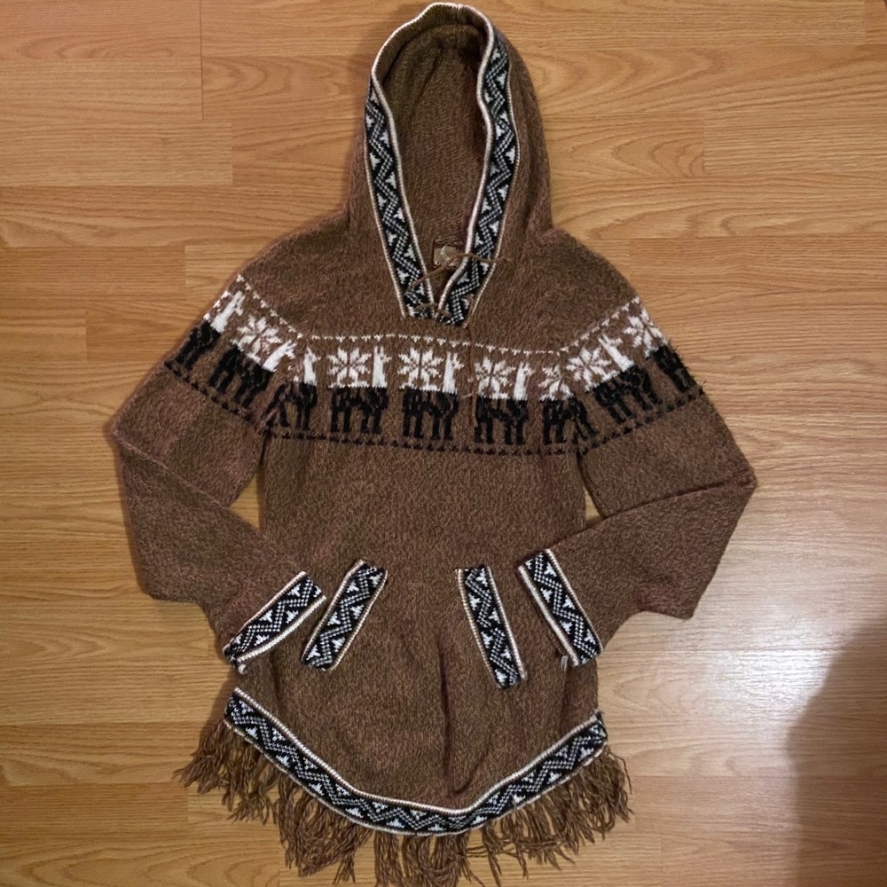 Boho Hoodie with Fringe